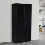 Two-Door Shelf Office Gym Filing Storage Locker Cabinet Safe V63-799127