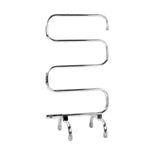 Devanti Electric Heated Towel Rail Rack 5 Bars Freestanding Clothes Dry Warmer TW-C-S-SS