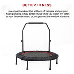 Mini Rebounder Trampoline With Handle Rail V63-822011