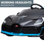 Licensed Bugatti Divo Kids Electric Ride On Car - Black CAR-BGT-338-BK