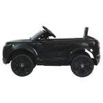 Kids Electric Ride On Car Land Rover Licensed Toy Cars Remote 12V Battery Black RCAR-EVOQUE-LS-BK