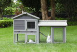 YES4PETS 148cm Rabbit Hutch Quail Run Wooden Cage Guinea Pig Cage House V278-RH431