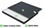 Filter kit for Philips FY2420/30, FY2422/30, 2000 Series Carbon & HEPA Air Purifiers AC Series V424-PH-FY2422