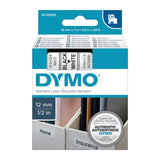 D1 Blk on Wht 12mmx7m Tape DS-DYS0720530