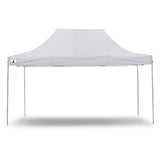 Gazebo Tent Marquee 3x4.5m PopUp Outdoor Wallaroo White GAZ-POP-3X45-WH