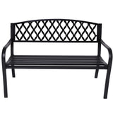 Wallaroo Steel Outdoor Garden Bench - Diamond GDB-JOY-221