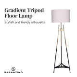 Sarantino Gradient Tripod Floor Lamp LMP-MLM-50019-02