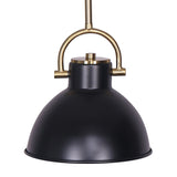 Sarantino Black and Gold Pendant Light LMP-MLM-50216