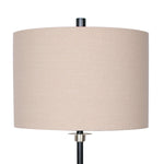 Sarantino Metal Table Lamp with Linen Drum Shade LMP-MLM-50758-02