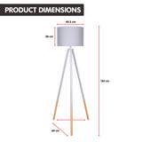 Sarantino Adjustable Height Arc Floor Lamp Antique Brass Shade LMP-MLM-681