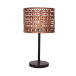 Sarantino Rattan Desk Lamp LMP-MLM-6979