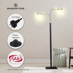 Sarantino LED Metal Floor Lamp LMP-MLM-ML82618