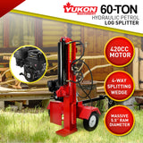 Yukon Petrol Log Splitter 60Ton LOG-PTR-060