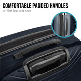 Olympus Astra 24in Lightweight Hard Shell Suitcase - Aegean Blue LUG-901-24-BU