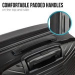 Olympus Astra 29in Lightweight Hard Shell Suitcase - Obsidian Black LUG-901-29-BK