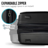 Olympus Astra 29in Lightweight Hard Shell Suitcase - Obsidian Black LUG-901-29-BK