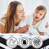 Laura Hill King Mattress with Euro Top - 34cm MTS-T34-KN