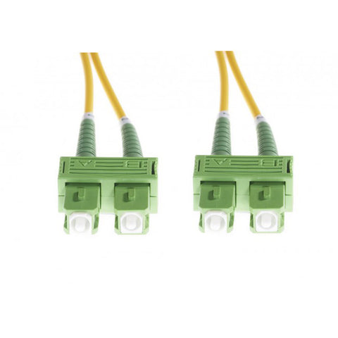 10m SC/APC - SC/APC OS1 / OS2 Singlemode Fibre Optic Duplex Cable FL.OS2SCAPCSCAPC10M