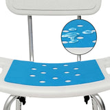 Orthonica Shower Chair with Shower Head Holder SHC-MAS-40-4L-B