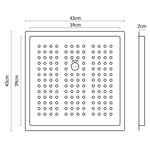 Stainless Steel Sink Colander 430 x 430mm SNC-304-430-430