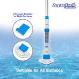 Aquajack 127 Portable Rechargeable Spa and Pool Vacuum Cleaner SWP-CLN-127