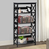 Sarantino Daphne 5-Tier Cross Panel Bookshelf TBL-NTD-027-17