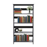 Sarantino Daphne 5-Tier Cross Panel Bookshelf TBL-NTD-027-17