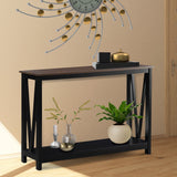 Sarantino Cielo 2-Tier Console Table TBL-NTD-532-03