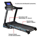 Powertrain V1200 Treadmill with Shock-Absorbing System TML-LJJ-V1200