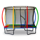 Kahuna Trampoline 6 ft x 9 ft Rectangular Outdoor - Rainbow TRA-FJP-RCT-609-RB