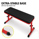 Powertrain Height-Adjustable Exercise Home Gym Flat Weight Bench WBD-226