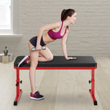 Powertrain Height-Adjustable Exercise Home Gym Flat Weight Bench WBD-226
