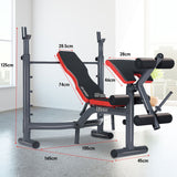 Powertrain Adjustable Weight Bench Home Gym Bench Press - 302 WBD-302