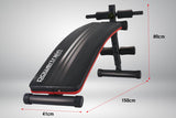 Powertrain Ab Sit-Up Gym Bench Incline Decline Adjustable WBP-D08