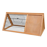 Furtastic Triangle Wooden Rabbit Hutch WCC-JOY-002-TRI