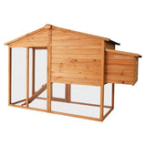 Furtastic Large Chicken Coop & Rabbit Hutch With Ramp WCC-JOY-003-LHR