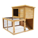 Furtastic 2-Storey Chicken Coop & Rabbit Hutch With Large Run WCC-JOY-009-CSR