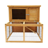 Furtastic 2-Storey Chicken Coop & Rabbit Hutch With Large Run WCC-JOY-009-CSR