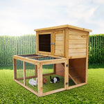 Furtastic 2-Storey Chicken Coop & Rabbit Hutch With Large Run WCC-JOY-009-CSR